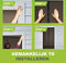 MM Brands Vliegengordijn - Magnetisch Deurhor - Horgordijn Voor Deur - 210 x 90 cm