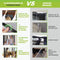 MM Brands Vliegengordijn - Magnetisch Deurhor - Horgordijn Voor Deur - 210 x 90 cm