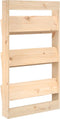 vidaXL - Plantenbak - wandmontage - 3-laags - 60x18,5x110 - cm - grenenhout