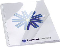 Voorbladen A4 200 Micron PVC GBC HiClear Transparant