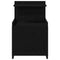 Nachtkastjes 2 st met 2 lades 40x36,5x62 cm zwart