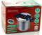Royalty Line® PS10L Snelkookpan Inductie - 10 Liter / Ø 24cm - Snelkookpannen Voor Alle Warmtebronnen - Pressure Cooker - Instant koken - Eenhandig Mechanisme - RVS