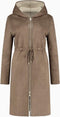 Goosecraft GC Madelyn - Dames Jas - Faux teddy - Bruin - Maat L