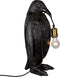 Dierenlamp - pinguin - 23,5x21x49,5 cm - zwart