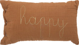 Atmosphera Kids Lili Happy kussen - 50x30cm - Bruin