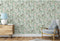 DUTCH WALLCOVERINGS Behang Flamingo mintkleurig