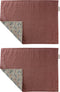 Laura Ashley Kitchen Linen Collectables Placemats set van 2 - Daniela Oxblood