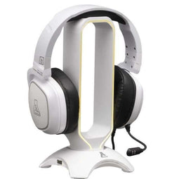 THE G-LAB K-STAND RADO - Ondersteuning voor headset - RGB USB - Wit
