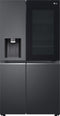 LG GSXV90MCDE - Amerikaanse koelkast - 635 liter - No-Frost - Zwart