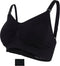 Carriwell Padded Meegroeibh - Voedingsbh - Ondersteunt groeiend lichaam - Zwart