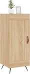 vidaXL - Dressoir - 34,5x34x90 - cm - bewerkt - hout - sonoma - eiken