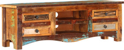 vidaXL - Tv-meubel - 120x30x40 - cm - massief - gerecycled - hout