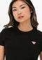 Guess Mini Triangle Cn T-shirt - Korte mouwen - Zwart - Maat L (2022)