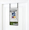 vidaXL - Deurspiegel - 30x60 - cm - glas - en - aluminium - zwart
