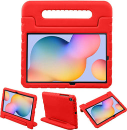 iMoshion Samsung Galaxy Tab S6 Lite (2022) - Kidsproof Backcover met handvat - Rood