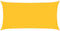 vidaXL - Zonnezeil - 160 - g/m² - rechthoekig - 2x3,5 - m - HDPE - geel