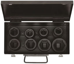 Bahco Dopsleutelset 3/4" - 8-delig - Zeskant - Gebrand (8 stuks)