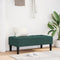vidaXL - Donkergroene - Velvet - Bank - 113x57x39 - cm