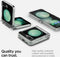 Spigen Thin Fit Pro Case - Galaxy Z Flip 5 - Slank en schokbestendig - Transparant