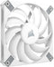 Corsair AF120 Slim - Ventilator - 120mm - 2000 rpm - Wit