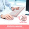 Wireless Keyboard and Mouse, Ergonomic Wireless Keyboard and Mouse, Spanish QWERTY, Full Size with N
