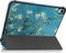 imoshion Tablet Hoes - Geschikt voor iPad 11 (2025) 11 inch / 10e generatie (2022) 10.9 inch - Design Trifold Bookcase - Green Plant