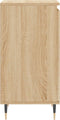 vidaXL - Dressoir - 40x35x70 - cm - bewerkt - hout - sonoma - eikenkleurig