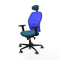 Piqueras y Crespo 2D036G1 - Bureaustoel - Verstelbare hoogte met armleuning - Blauw Groene benzine