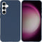 imoshion Hoesje Geschikt voor Samsung Galaxy S23 FE Hoesje Siliconen - imoshion Color Backcover - Donkerblauw