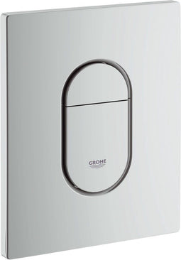 GROHE Arena Cosmopolitan - Bedieningspaneel Toilet - Dual flush - Mat chroom (1 stuk)