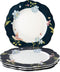Laura Ashley Heritage Collectables Borden set van 4 - 24,5cm - Midnight Uni