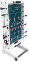 Cougar Scorpion Kick TS Voetbaltafel Opklapbaar in Wit- Tafelvoetbal tafel incl. 2 ballen en scoreteller - Indoor voetbal tafel van 126x61x80cm