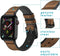 iMoshion Echt lederen bandje voor de Apple Watch Series 1 / 2 / 3 / 4 / 5 / 6 / 7 / 8 / 9 / SE / Ultra (2) - 42 / 44 / 45 / 49 mm - Bruin