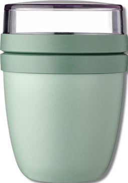 Mepal Lunchpot mini - Yoghurt en Muesli beker to go - 300 + 120 ml - Nordic sage