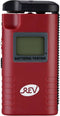 REV 0037329012 - Batterijtester digitaal - Meetbereik 0,2 V - 10,5 V - Zwart/rood