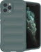 imoshion Hoesje Geschikt voor iPhone 11 Pro Hoesje Siliconen - imoshion EasyGrip Backcover - Donkergroen
