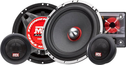 MTX Audio TX665S - 2-weg component luidspreker - 360 Watt - Zwart