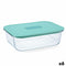 Luminarc Joy - Hermetische Lunchtrommel - 1,5 L - Blauw (6 stuks)