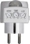 Perel Schemerschakelaar - instelbaar - detectiehoek 160° detectiebereik 9 m 230 V 1.5 A 300 W Franse aarding type E wit