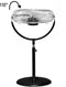 Trotec TVM 18 S - Statiefventilator - 100W 3 snelheden 45 cm - Chroom