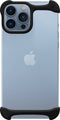 Arc Pulse - Dubbelzijdige Aluminium Bumper Case - Geschikt voor iPhone 13 Pro - Mat Zwart