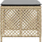 vidaXL - Tuinkrukken - 4 - st - kussens - 41x41x36 - cm - poly - rattan - gemengd - beige