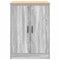vidaXL - Garagekast - 60x51x85 - cm - massief - grenenhout - grijs - sonoma