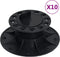 vidaXL - Terrasdragers - verstelbaar - 10 - st - 60-88 - mm