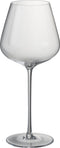 J-Line glas rode wijn Breed - kristalglas - transparant - 6 stuks