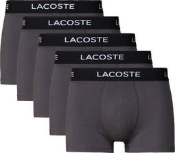 Lacoste Casual Korte Boxershorts Heren (5-pack) – Maat XL – Comfort en Stijl in Één Set