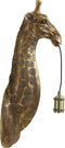 Light & Living Wandlamp Giraffe - Antiek Brons - 20.5x19x61cm - Binnen Modern