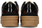 POSH by Poelman BODIE - Dames Sneakers - Chunky met panterprint en teddy - Zwart met combinatie