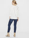 Vero Moda VMNORA - 3/4 Boatneck Blouse - Zachte mix van wol - Maat XS