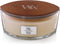 WoodWick Heartwick Flame Ellipse Geurkaars - White Honey - 50 branduren
